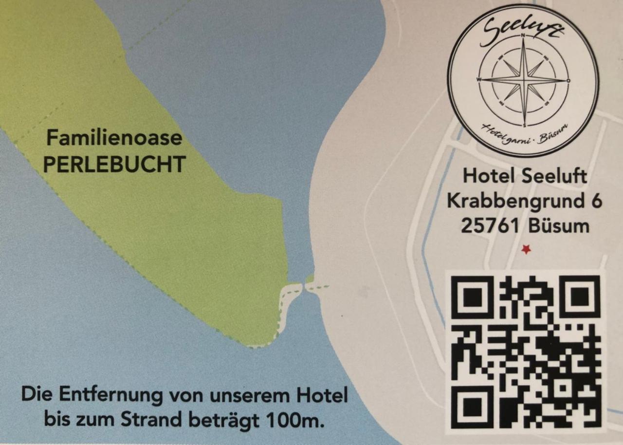 Hotel Garni Seeluft Buesum Kültér fotó